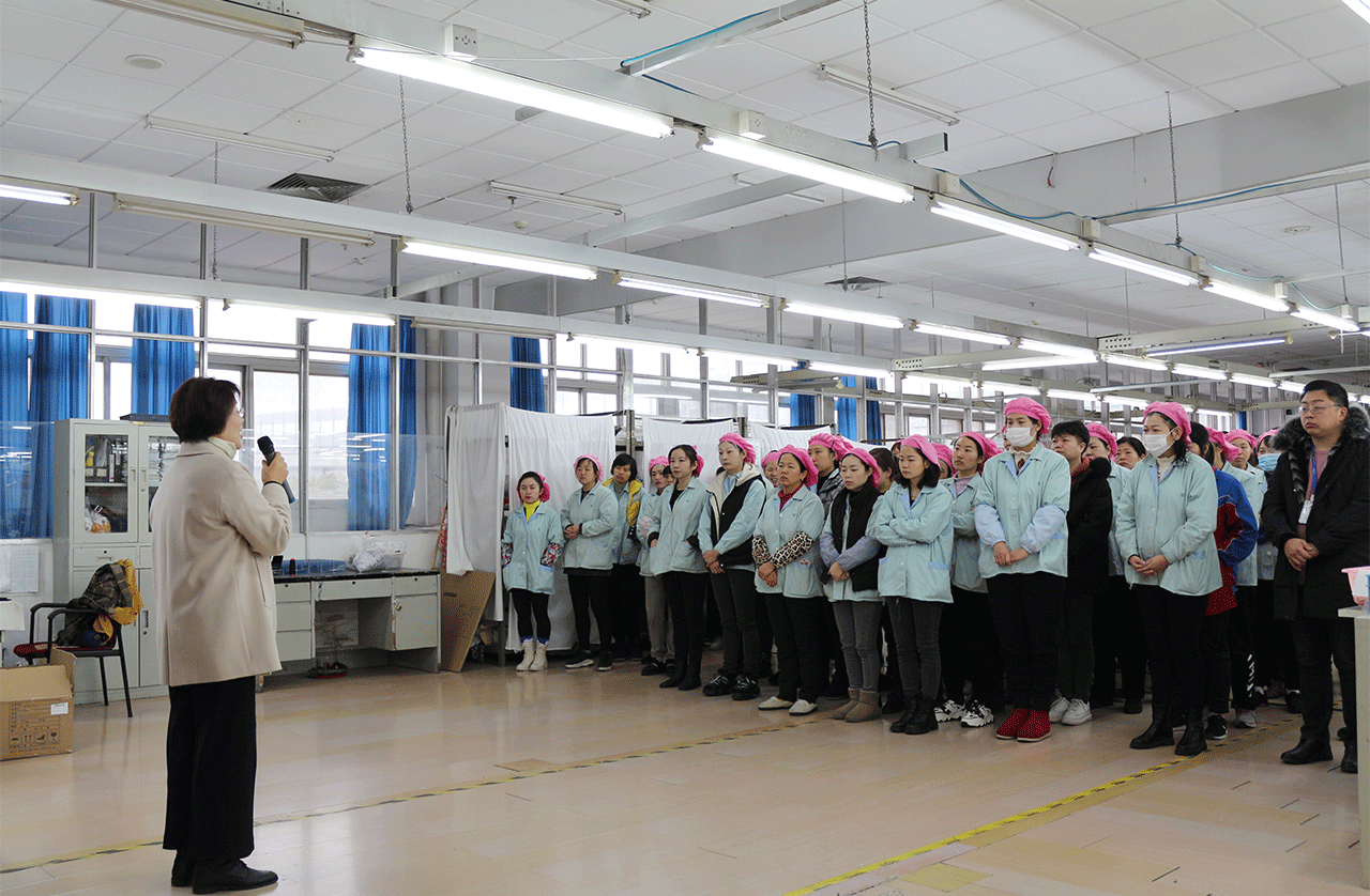 刘潭服装厂开展节前安全生产教育